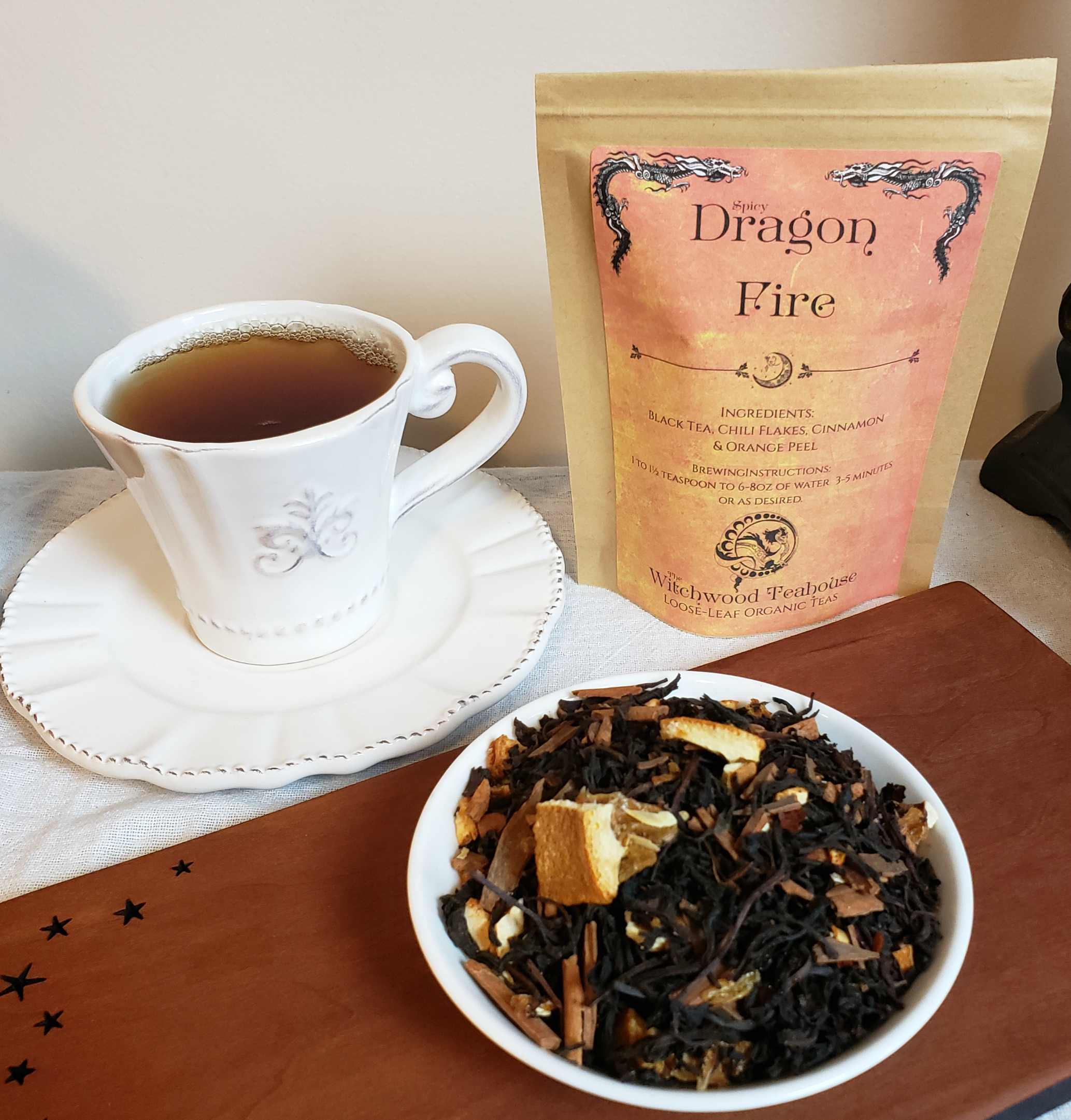 Dragon Fire Loose-Leaf Tea | The Witchwood Teahouse